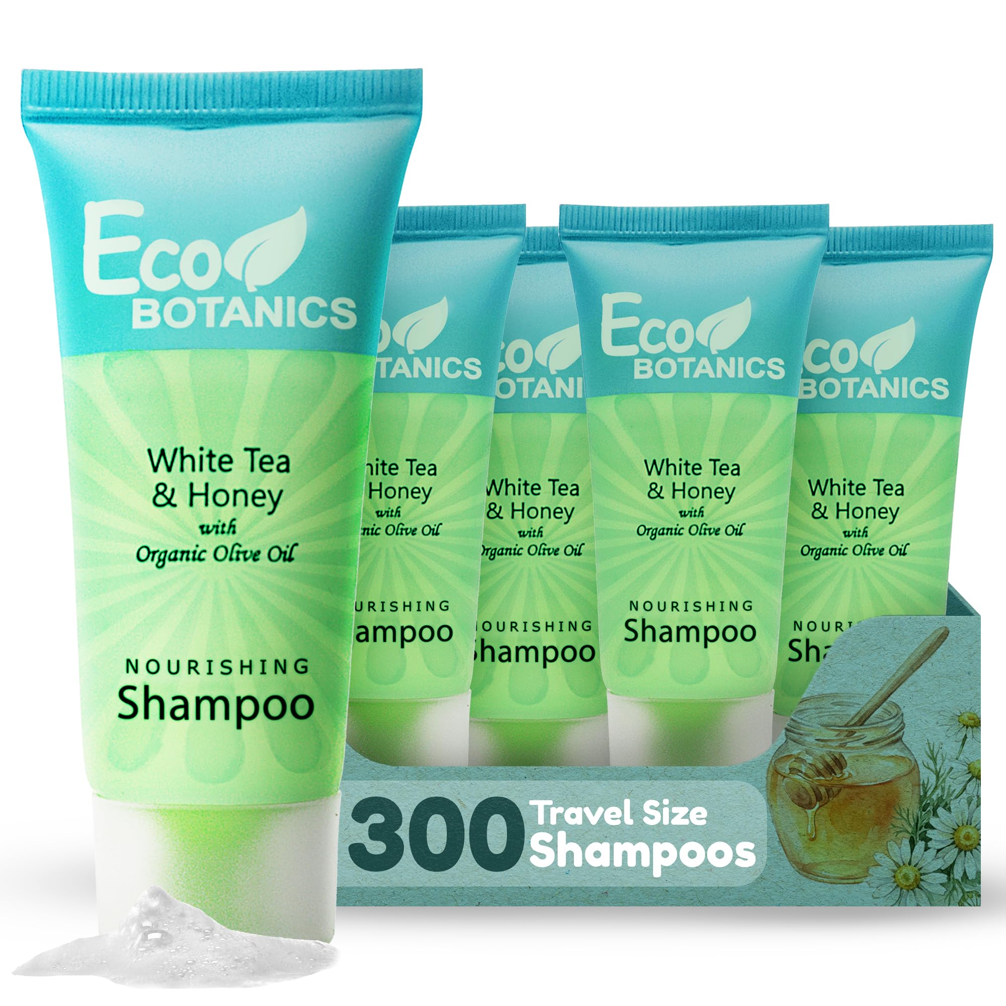 Amazon.com : Eco Botanics Hotel Shampoo, Travel Size Toiletries