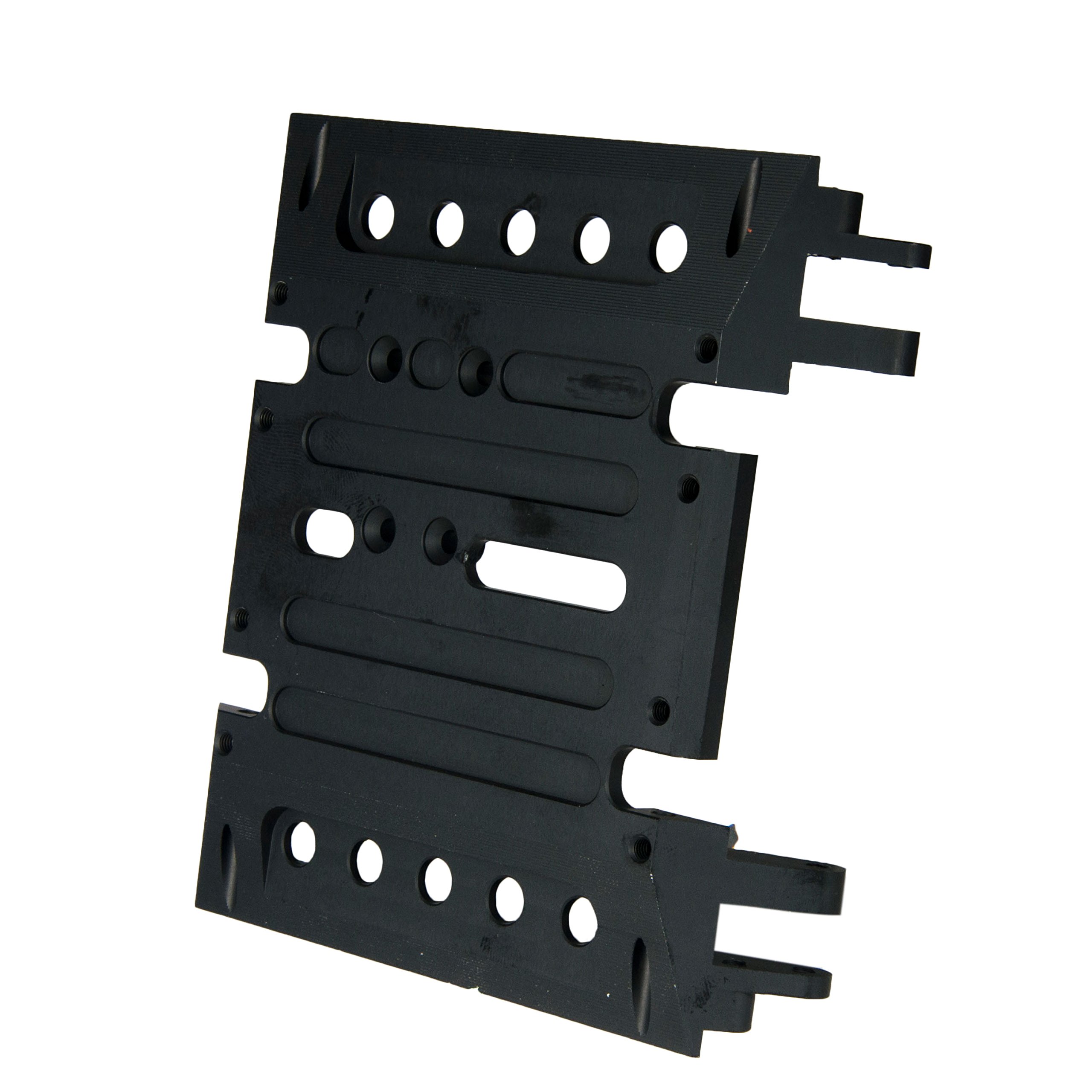 AXspeed Skid Plate Aus Aluminium Für Axial Wraith RR10 1/10 RC Crawler – Silber, Schutzblech Für Chassis & Optik-Upgrade