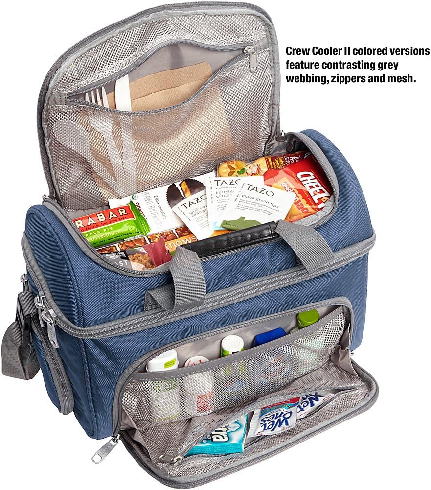 eBags Crew Cooler II Soft Sided Insulated Lunch Box - For Work, Travel & Weekends - (Grey Matter)