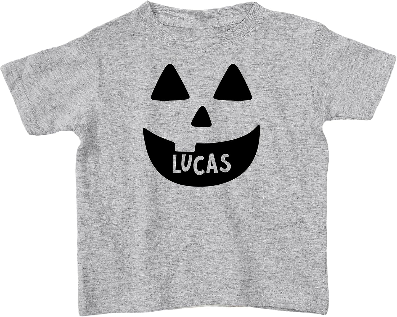 Personalization Universe Jack-o'-Lantern Personalized Halloween Kids Shirts