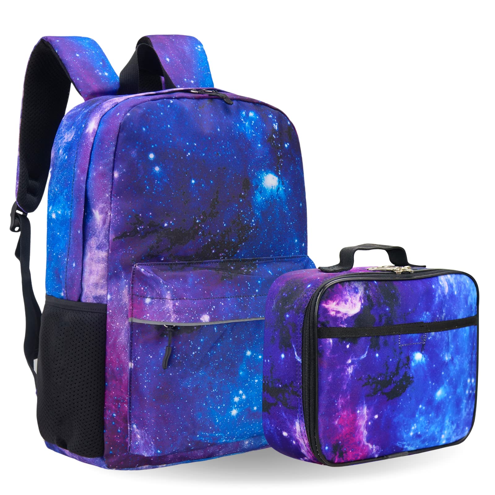 Fenrici Kids Backpack with Lunch Box Set for Boys and Girls School Bag with Laptop Compartment and Insulated