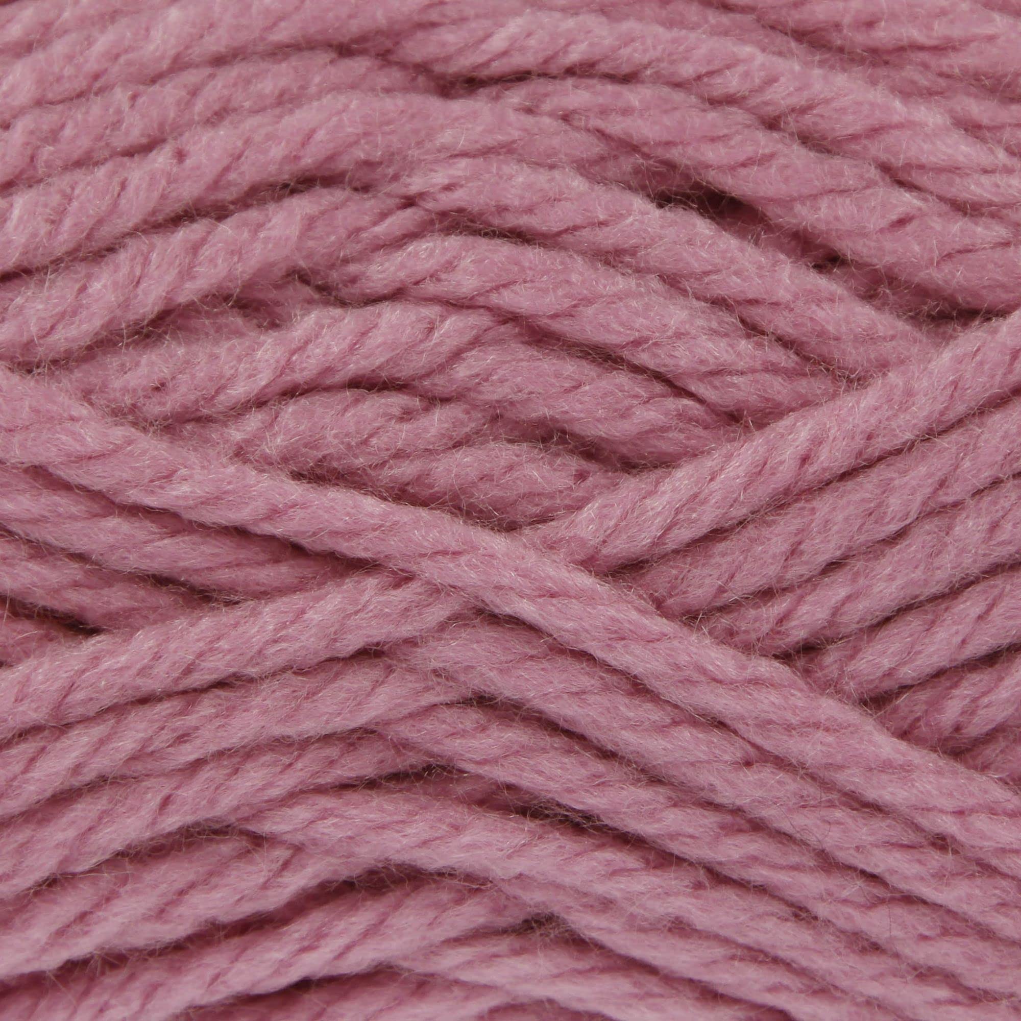 King Cole 64030 Big Value Super Chunky Pink Yarn - 81M, 100g