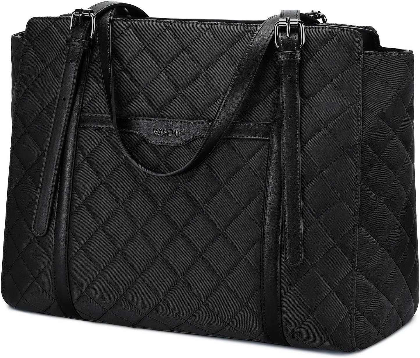 【色: ブラック】VASCHY 大容量 トートバッグ レディース ビジネスバッグ Amazon.co.jp: [Vaschy] ビジネス トートバッグ レディース, 大容量