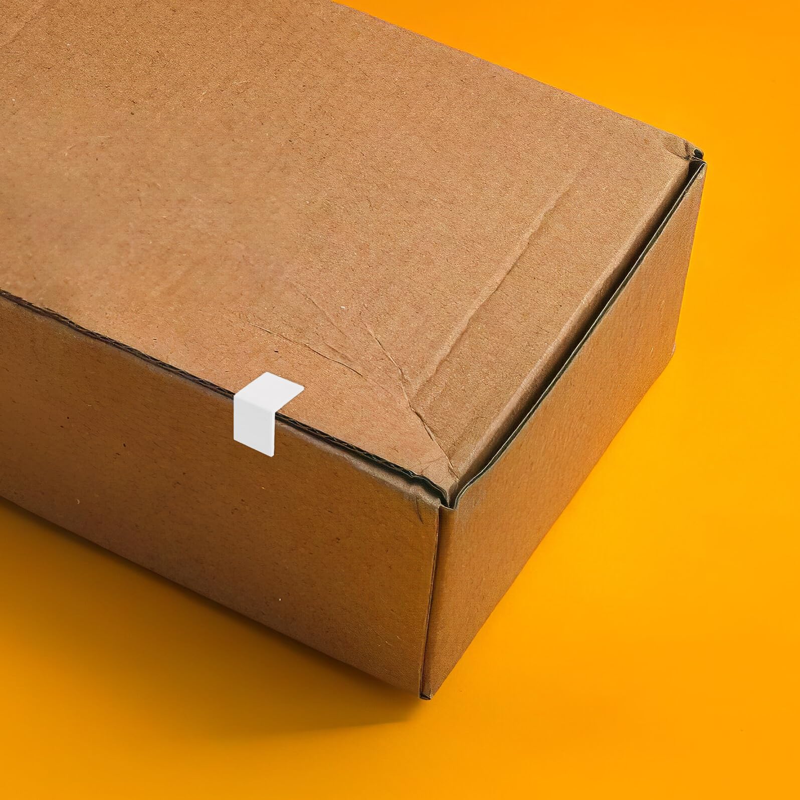 STOBAZA 500pièces Protections Angle pour Colis Carton pour Boîtes Expédition Absorbeurs de Chocs pour Cartons Ondulés Utilisation Facile sans Outil