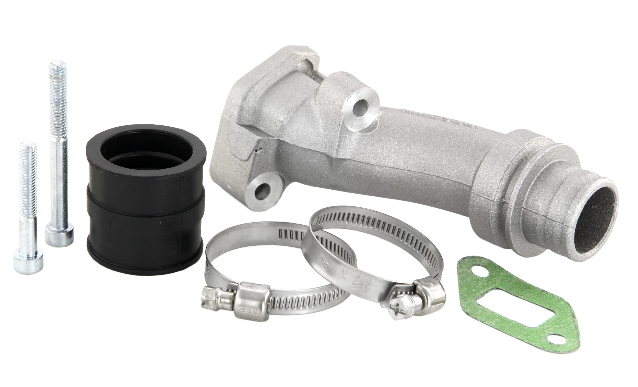 Raccordo Aspirazione Carburatore 24mm Per PHBN/PHVA - Manicotto Gomma Con 2 Morsetti | Ricambio Motori