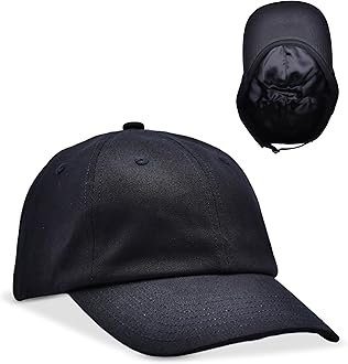 Satin Lined Baseball Cap - Reduce Hairloss