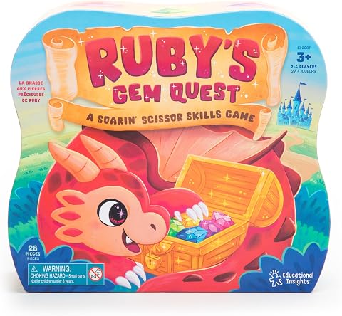Educational Insights Ruby's Gem Quest product and packaging