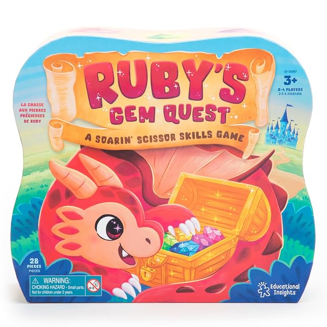 Learning Resources, Juego de Habilidades de búsqueda de Gemas de Ruby