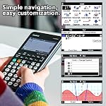 Casio fx-CG100 ClassWiz® Color Graphing Calculator with 3D Graph & Python | Large High-Res Display, Basic & Advanced Functions | Ideal for Exams, STEM, Programming & Advanced Math