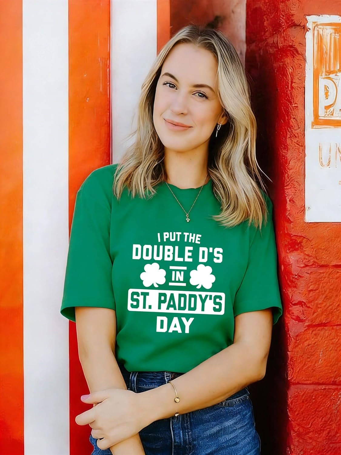St Patricks Day Shirt Women Prone to Shenanigans and Malarkey Tshirts Shamrock Graphic Tee Tops - Image 3