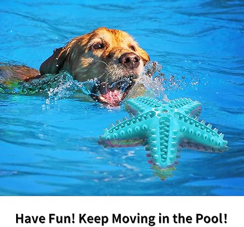 Miniatura 3 de Juguete 3 en 1 para perro, juguete flotante para perros, juguete de agua para perros para piscina y playa, juguete de limpieza de dientes