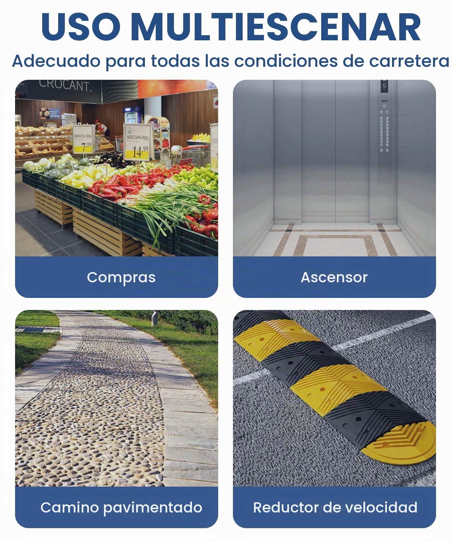 Z01 Scooters para discapacitados plegable para mayores | Autonomía 20km | Sin montaje, listo para usar al sacarlo de la caja | Neumáticos antipinchazos | Diseño antivuelco | Carga máxima 150kg - Rojo