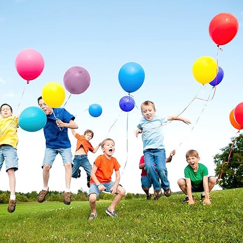 Vista 143 de Globos metálicos negros, 50 unidades, 5 pulgadas, acabado cromado, kit de guirnalda con globos de látex
