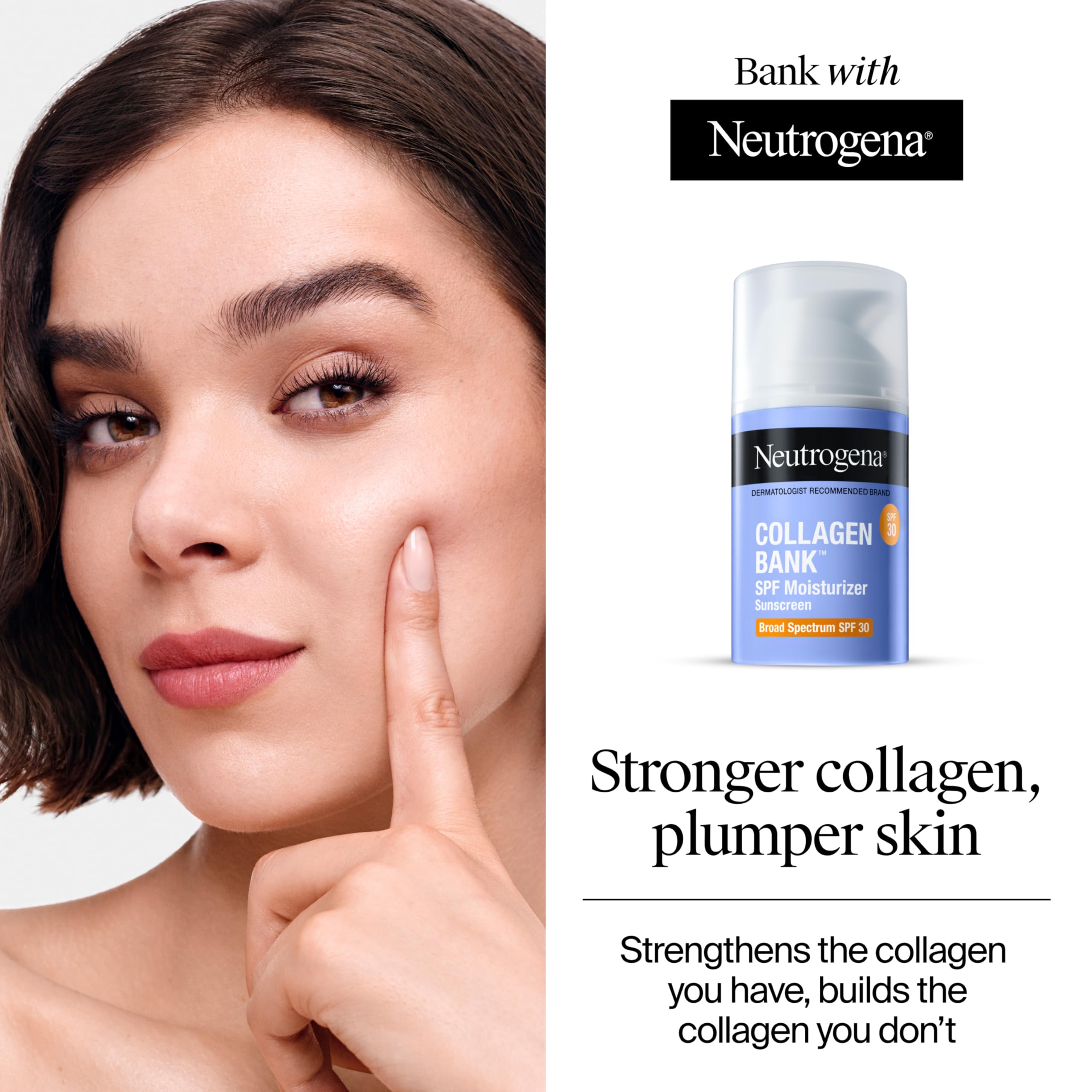Neutrogena Collagen Bank Face Moisturizer SPF 30 with Micro-Peptide