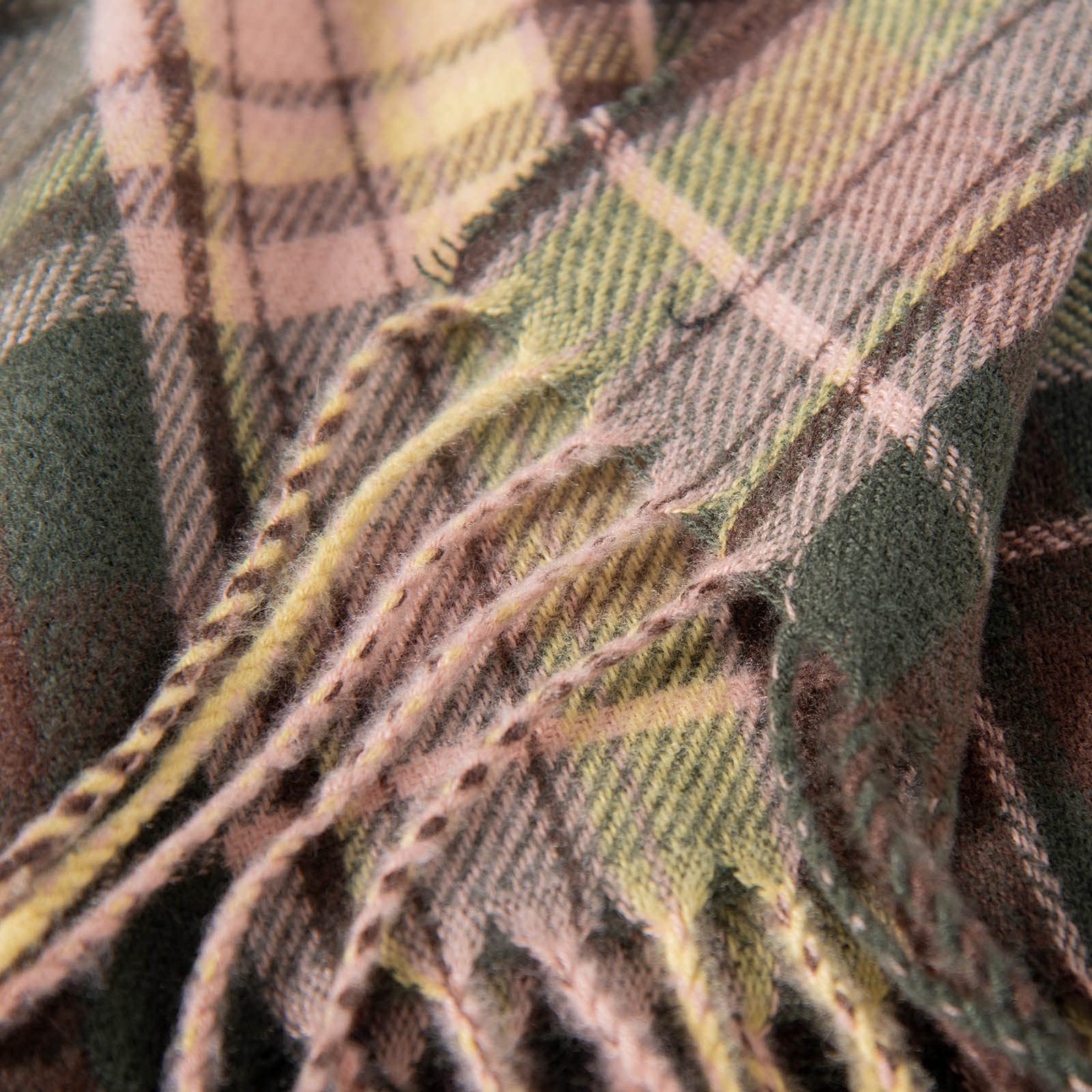 Bufanda de Cachemira Mujer Diseñador Cálido Pashmina Grande Cachemira Estola de Invierno Foulard Suave Mantón de Lana Ligera Elegante Bufanda a Cuadros (D TO)