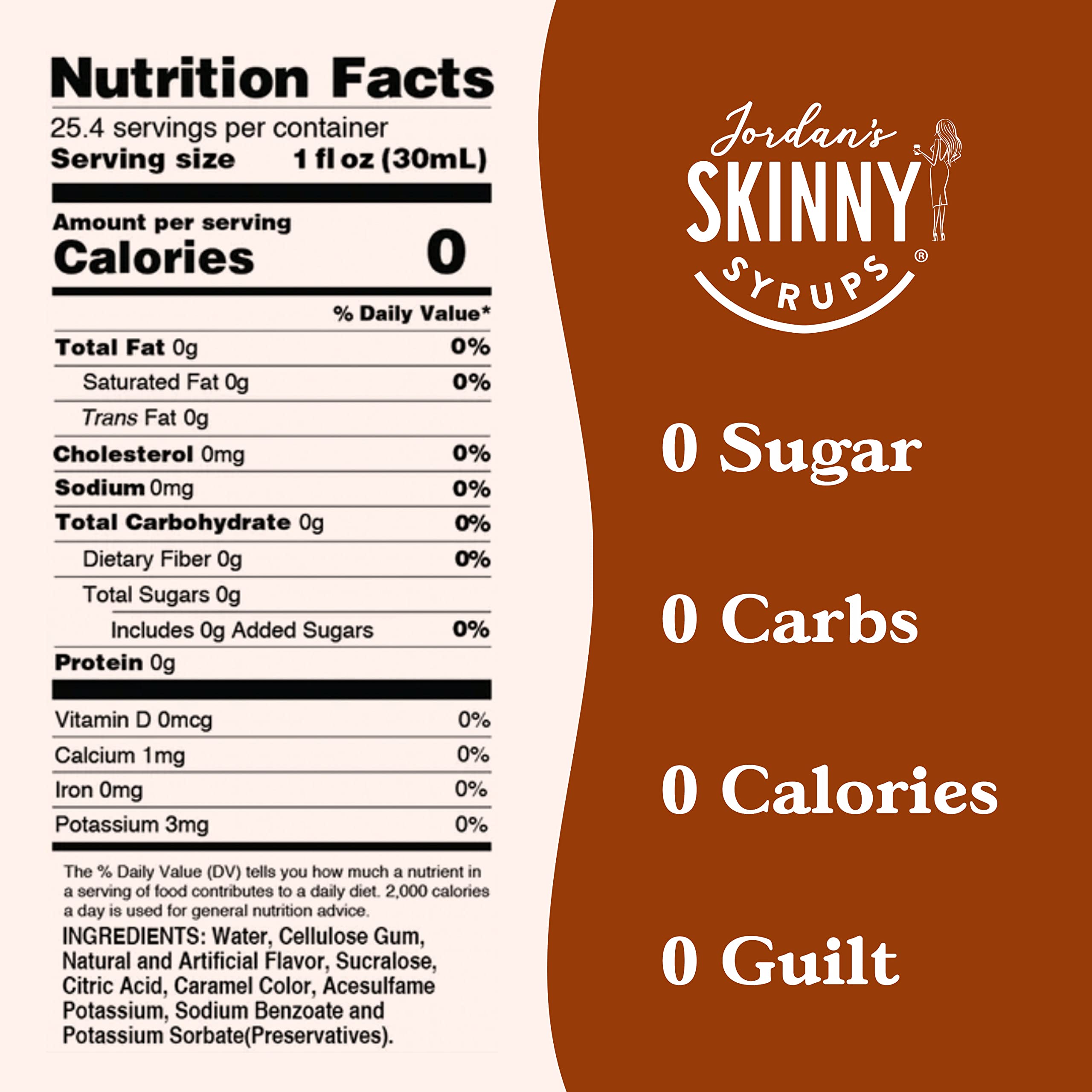 Jordan's Skinny Pumpkin Spice Coffee Syrup, Pack of 2 thumbnail 6