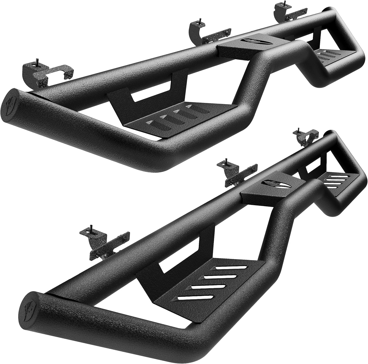 Tyger Auto Tyger Kobra Running Boards Compatible with 2018-2026 Jeep Wrangler JL 4-Door (Not Fit JK) | TG-KB2J25003 | Textured Black Drop Step Rail