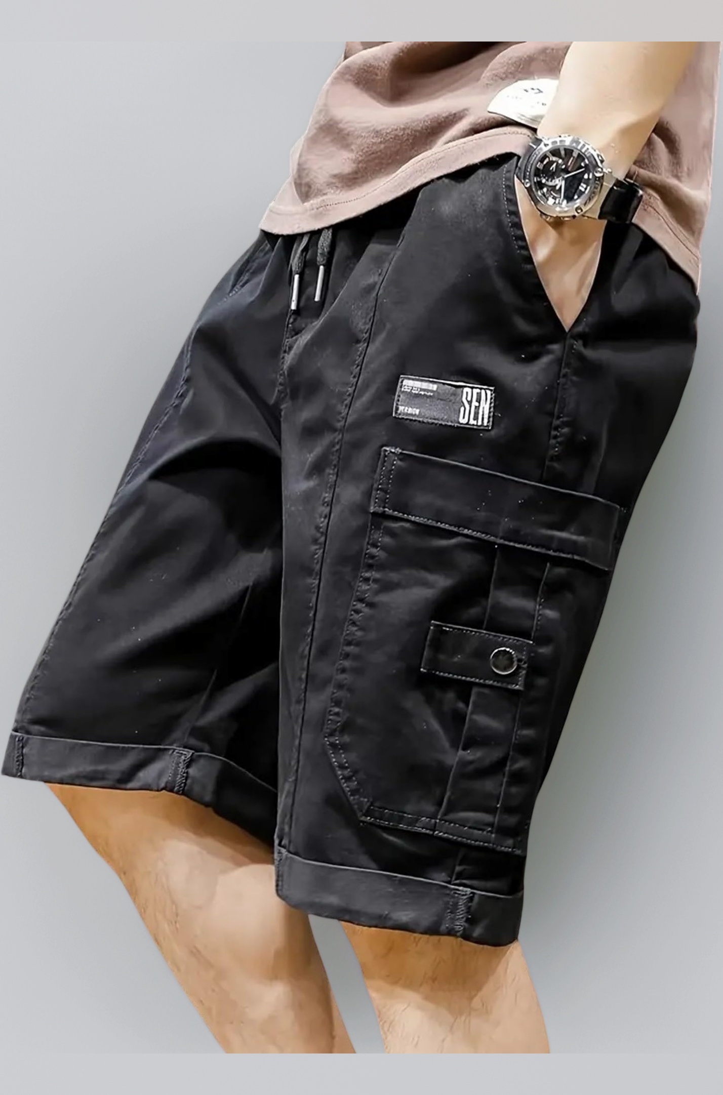 Lymio Men Shorts || Cotton Short for Men || with Pocket Style (Shorts-09-12)