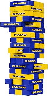 FOCO Los Angeles Rams Stackable Blocks Game
