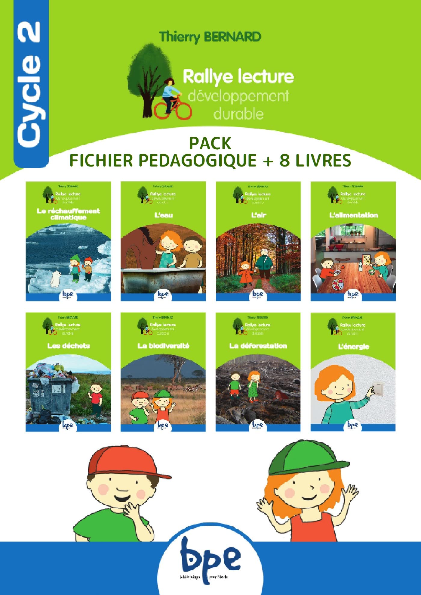 Lot 8 livres + fichiers CYCLE 2 RALLYE DD