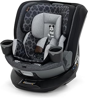 Disney Baby Turn and Go 360 Rotating All-in-One Convertible Car Seat, Vintage Mickey Mouse