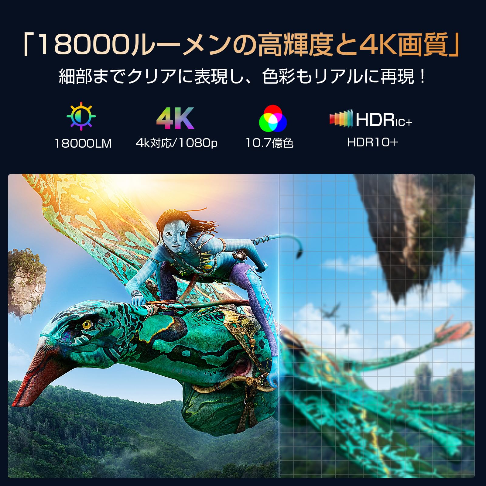 Amazon.co.jp: プロジェクター 家庭用 小型【2026最新Android TV搭載