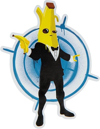 Miniatura 11 de Fortnite Supply Llama Series Potassius Peels, figura articulada de 4 pulgadas con brillo trasero, armas y calcomanía, multicolor (FNT1004)