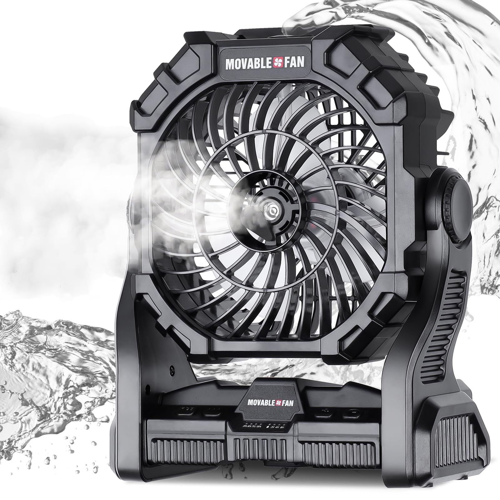 portable battery powered water mister