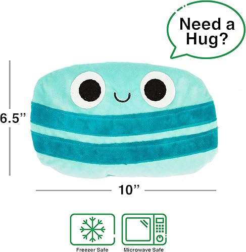 Miniatura 2 de GAMAGO Almohadilla térmica Macaron y almohada abrazable  Almohadilla térmica para microondas para calambres, dolores y alivio de la ansiedad  Lindo