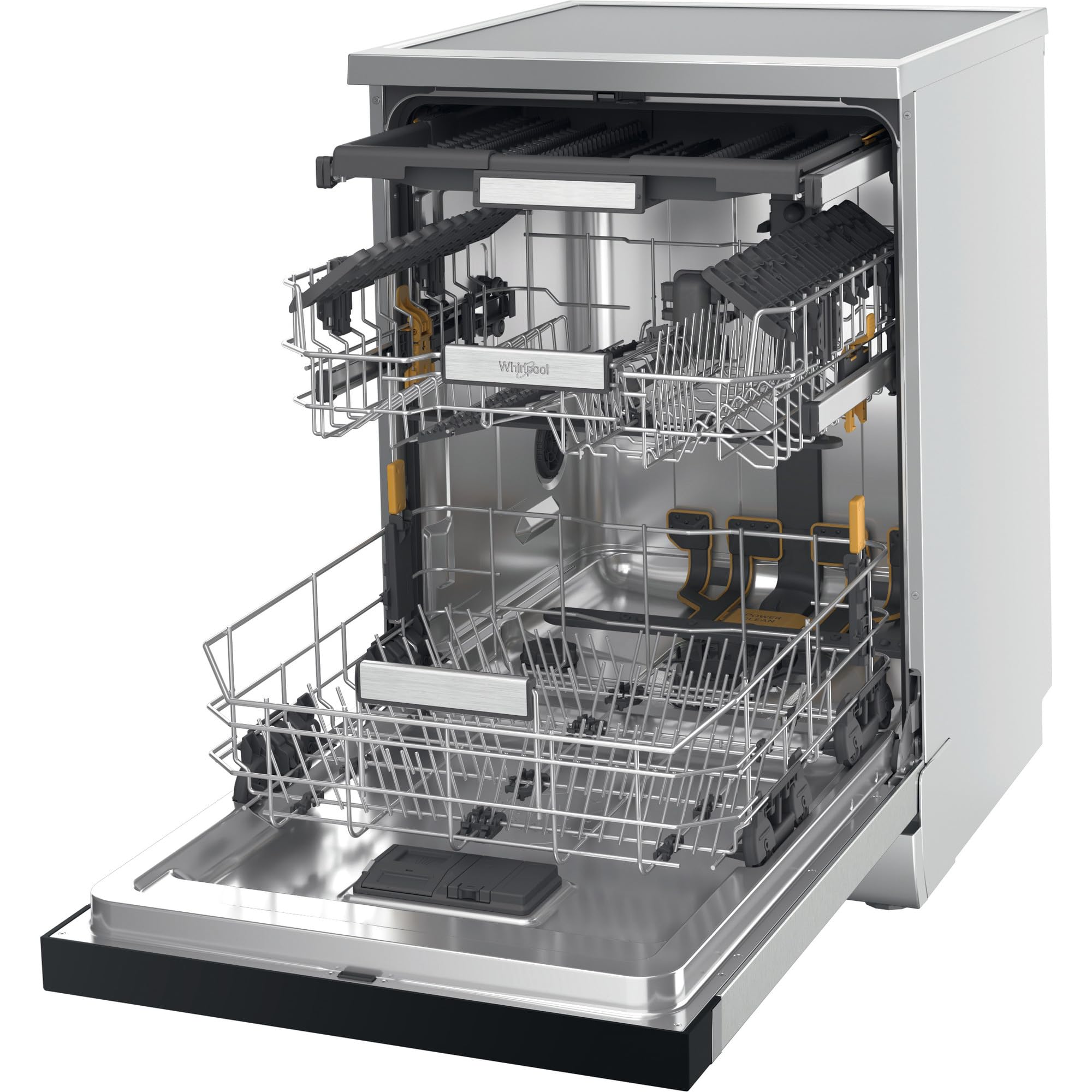 Whirlpool MaxiSpace W7F HS41 X Freestanding 15 place settings C