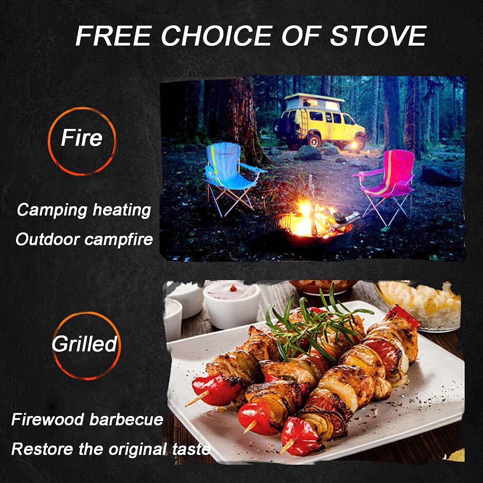 Amazon.co.jp: ファイヤーピット薪ファイヤーピット、23インチラウンド