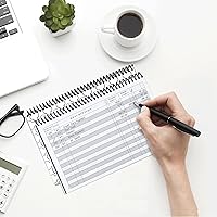 Vista 5 de The Superior Register - Cuaderno de registro de cheques y tarjetas de débito, ideal para dar seguimientos a tus cuentas de manera sencilla