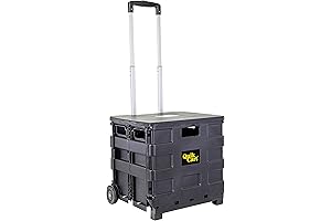 Quik Cart Sport Collapsible Rolling Crate: Your Go-To Storage Solution