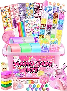 Amazon.com: ZiZa Cute Nano Tape Bubble Kit, Nano Tape Squishy