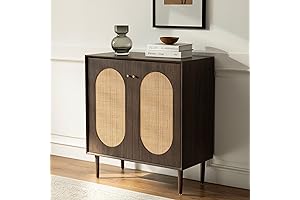 Rustic Chic Walnut Cabinet: A Touch of Nature for Your Refined Space