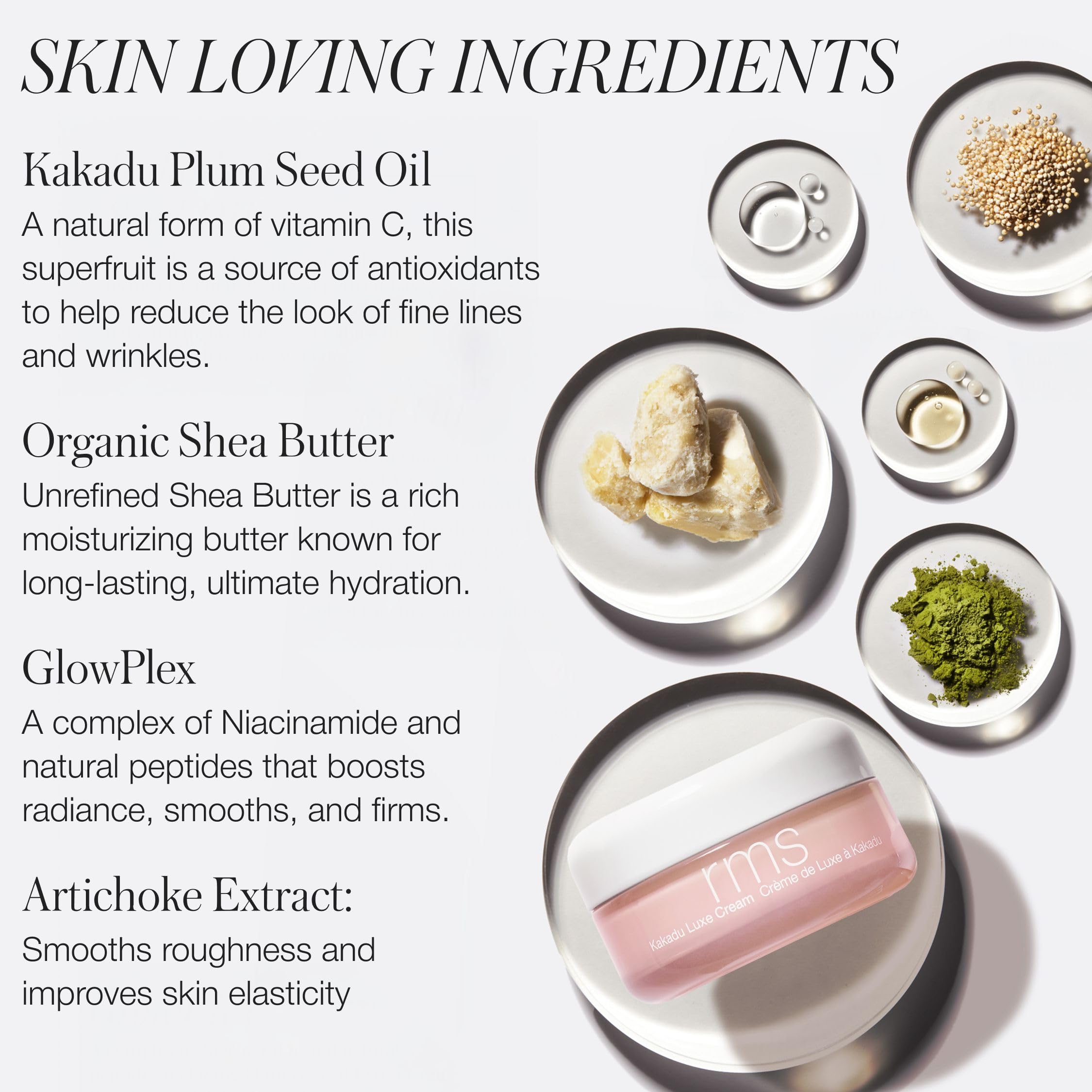 RMS Beauty Kakadu Luxe Cream Facial Moisturizer with Vitamin C