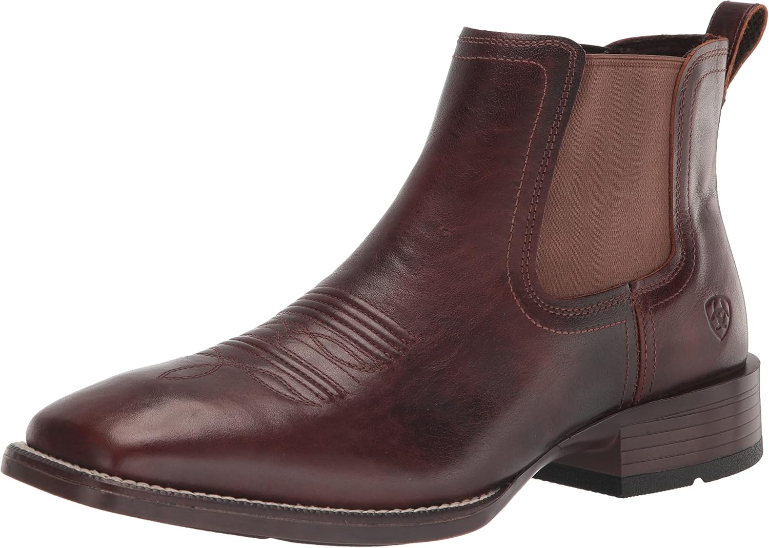 Ariat Mens Booker Ultra Western Boot Royal Brown 10
