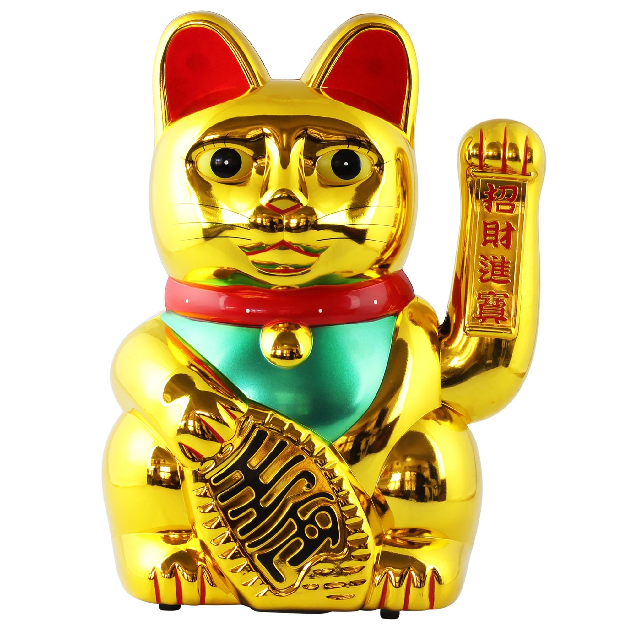 Freak Scene Glückskatze - Maneki-Neko - Winkekatze - 30 cm - Gold