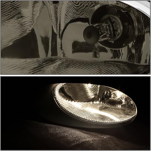 Miniatura 6 de Auto Dynasty Compatible con Honda Civic 4-Dr Sedan Par de luces antiniebla de conducción de parachoques + interruptor (lente transparente)