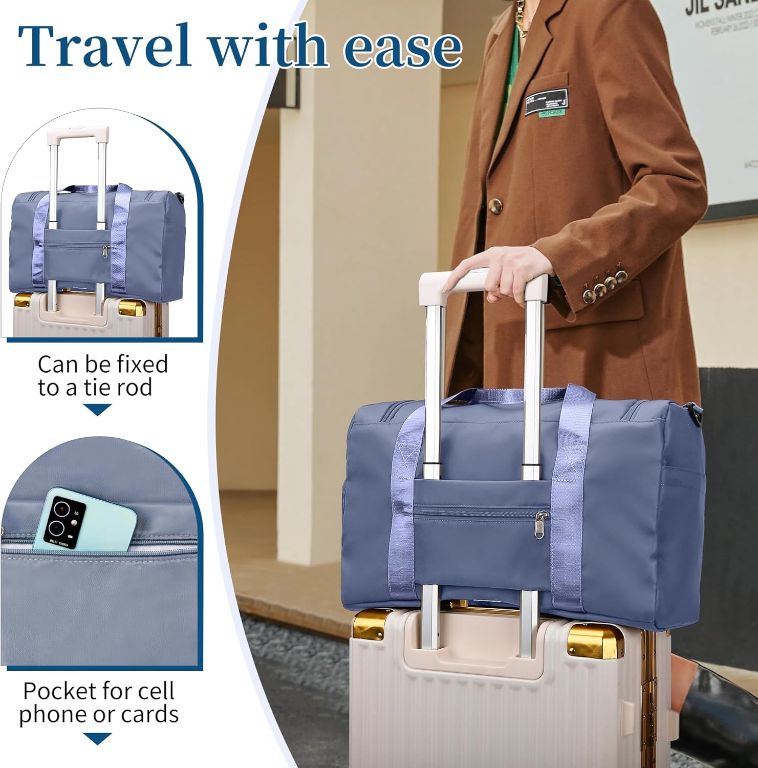 Supercenter Gym Bag, For Both Men and Women, Foldable, With Shoe Compartment and Wet/Dry Compartment - Image 6