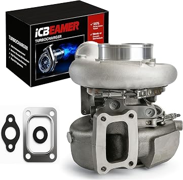 ICBEAMER HE431V Turbocharger Turbo Can Fit Cummins ISB 6.7L Diesel 2007-2012 | Replacement for 4047231 4047232 V004548| Variable Geometry Turbo with Gaskets