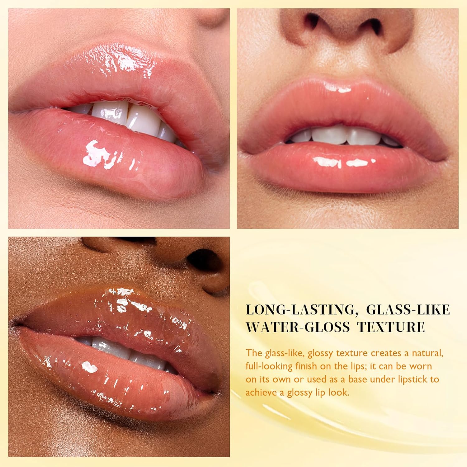 Spicy Lip Plumper Maximum Extra Strength - High-Shine Lip Gloss, Non-Sticky Volumizer Serum for Fuller Lips & Fine Lines, Hydrating Glass-Like Spicy Plumping Lip Oil, 5ML/0.17FL.OZ Portable (1PC)