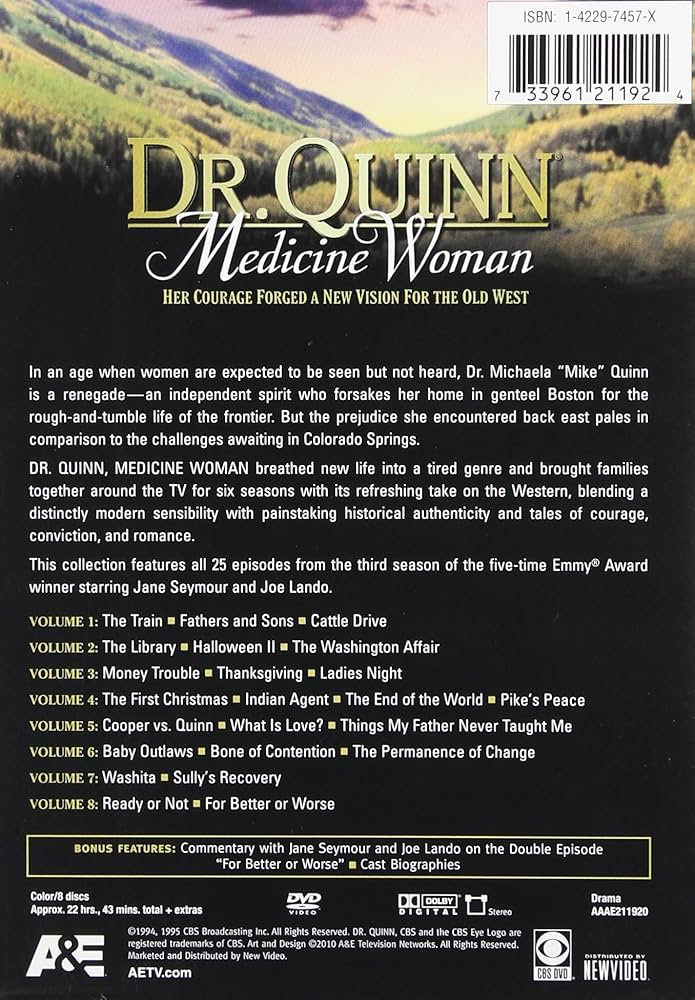 その他 Dr Quinn Medicine Woman: Complete Season 3 [DVD] Amazon.com: Dr. Quinn Medicine Woman - The Complete Season
