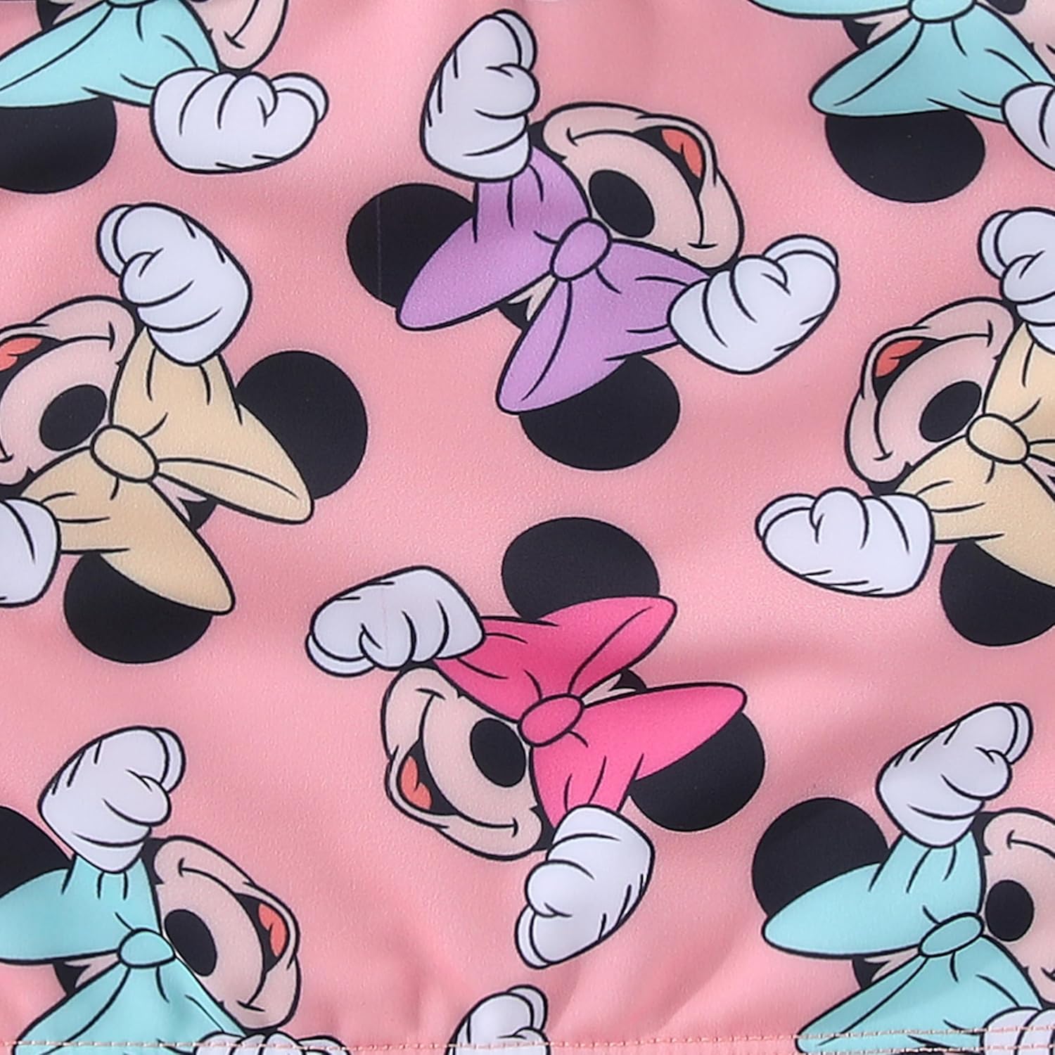 Disney Little Mermaid Minnie Mouse Girls UPF 50+ Bathing Suit Tankini and Bikini Bottom Swimsuit Set for Toddler and Big Kids - Image 5