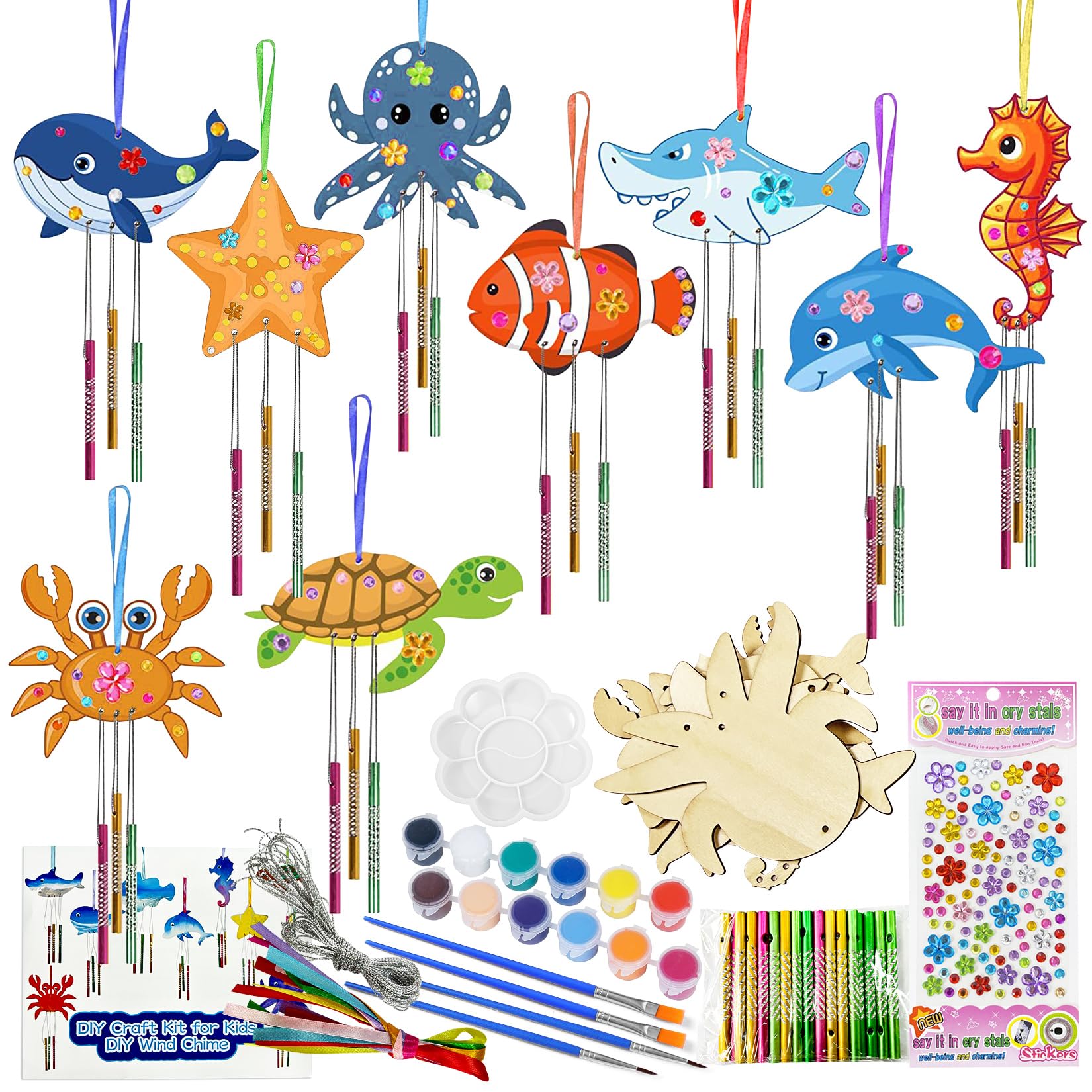 5D Diamond Wind Chimes