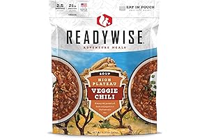 READYWISE Veggie Chili Soup: Dried Veggies for Soup