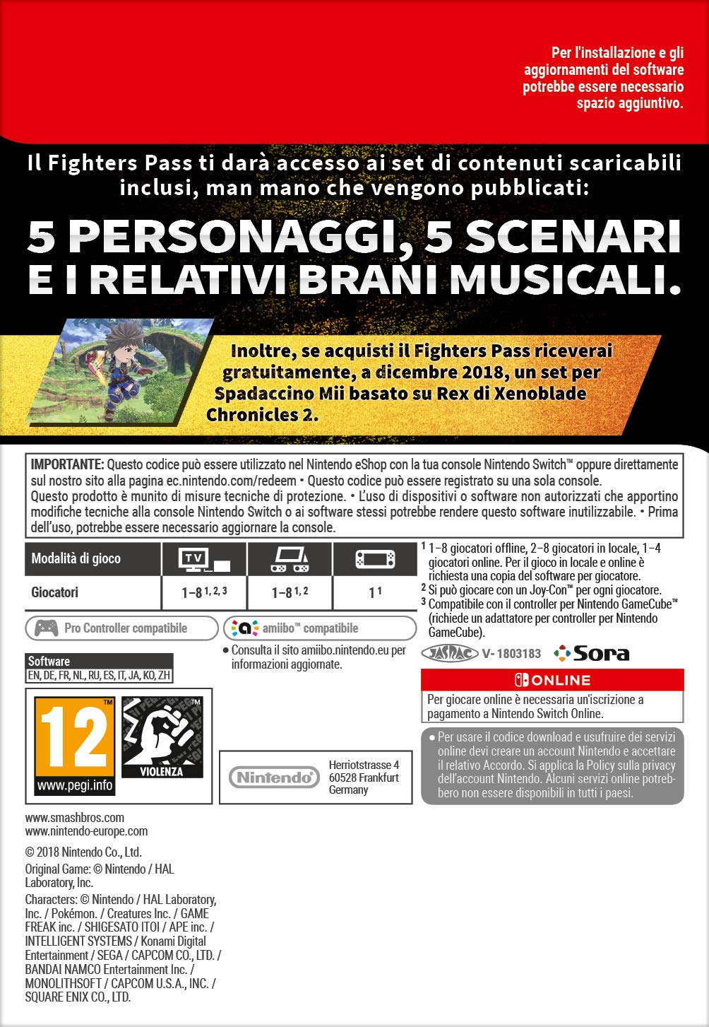 Super Smash Bros. Ultimate Fighters Pass