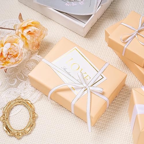 Miniatura 3 de RUSPEPA Papel de regalo color liso color nude  Mini rollo  para Navidad, boda, cumpleaños, ducha, felicitaciones y vacaciones  17 pulgadas x 32.8