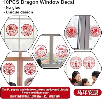 68PCS 2026 Chinese New Year Decorations - Year of The Horse Lunar
