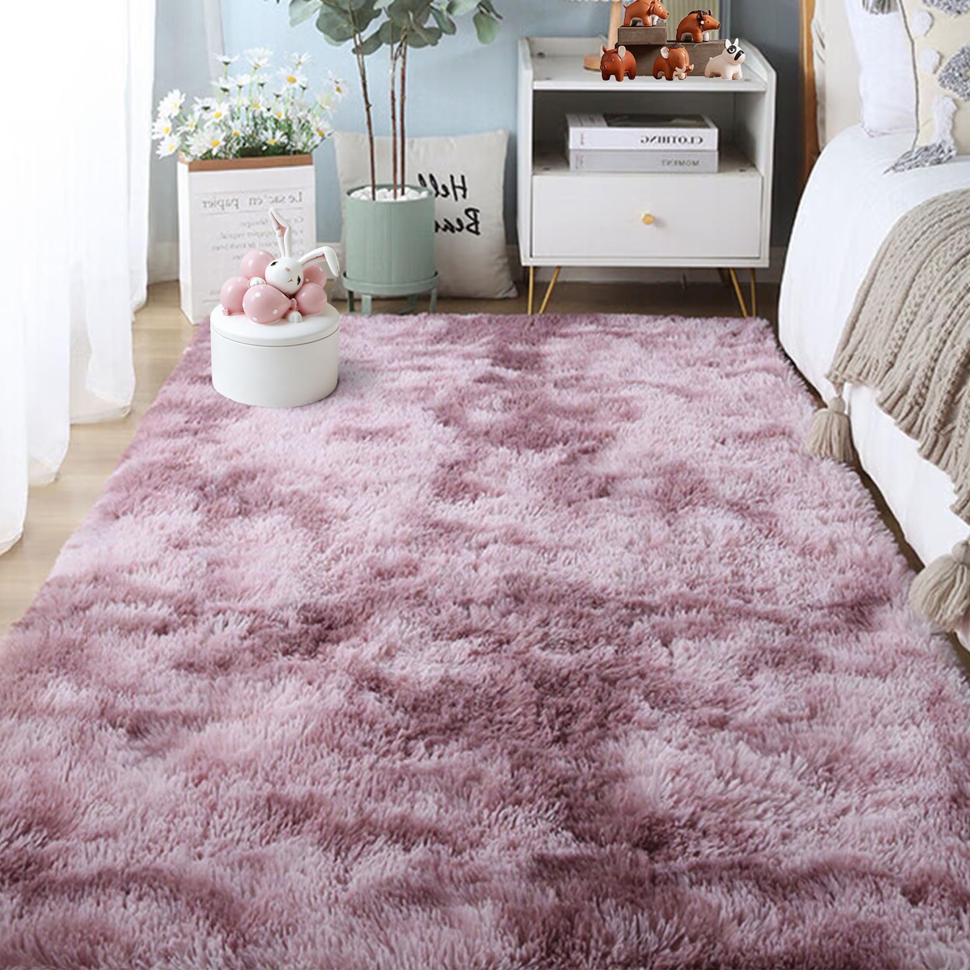 Moquette chambre 250x320 cm rose pourpre pour grand salon moderne